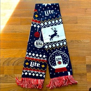 Miller Lite Beer scarf